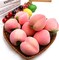 9PCS Fake Red Peach Fruit Realistic Foam Peach Fruit is Suitable for Store